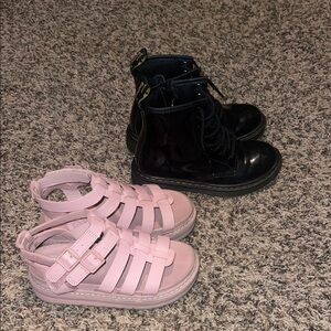 Doc martens boots and Madden sandals
